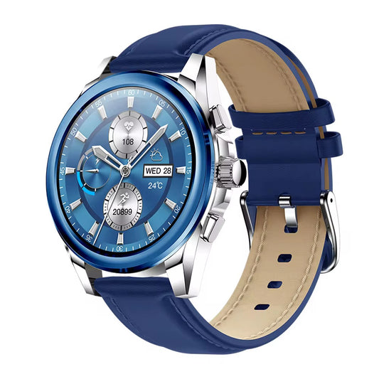 KC83 – Montre Connectée Haut de Gamme avec 2 Bracelets (Silicone & Acier)