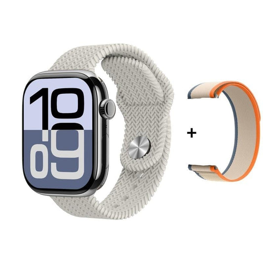 HK10 PRO MAX – SÉRIE 10 | Montre connectée premium avec 2 bracelets sport , cadrans personnalisés & ChatGPT