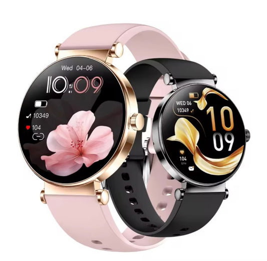 Montre Connectée Y16 – Élégance, Technologie & Bien-être au Féminin