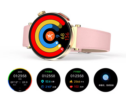 Montre Connectée Féminine ET490 – Élégance & Performance